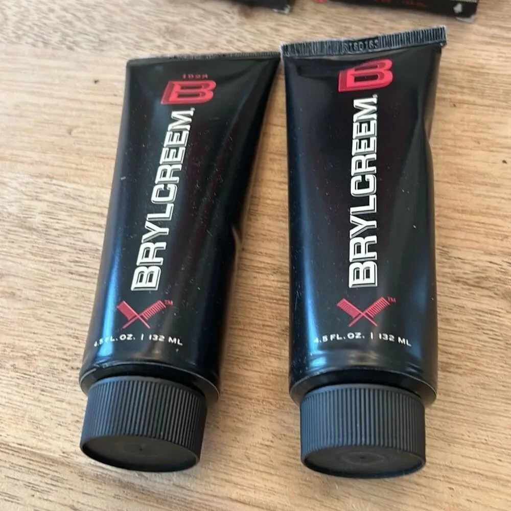 2 Brylcreem three in one hair cream high shine light hold classic